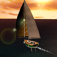 Premium Bildschirmschoner - S�dseeinsel 3D